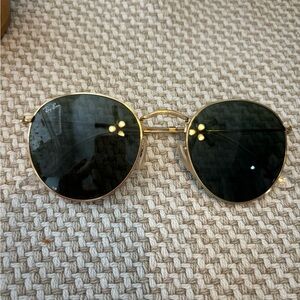 Ray Ban Round Aviator Sunglasses